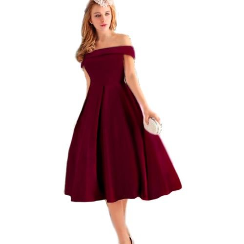 تألقي بالأحمر: فستان حريمي يجمع بين الأناقة والجاذبية